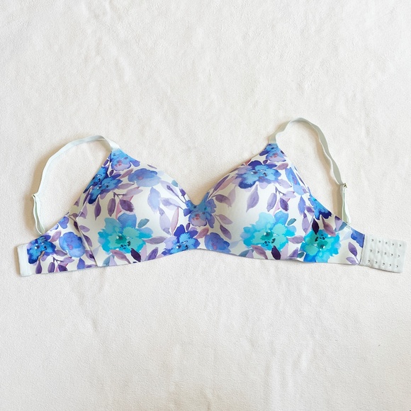 EUC Knix Wing Woman Contour Bra in Floral Pattern Size 6+ - Picture 3 of 5